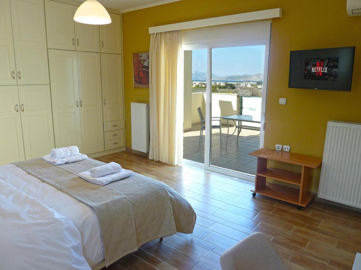 Panoramic Sea View Villa 4 Min To Beach Tigaki المظهر الخارجي الصورة